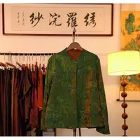【蝶舞花丛-外套】新中式重工外套3130
