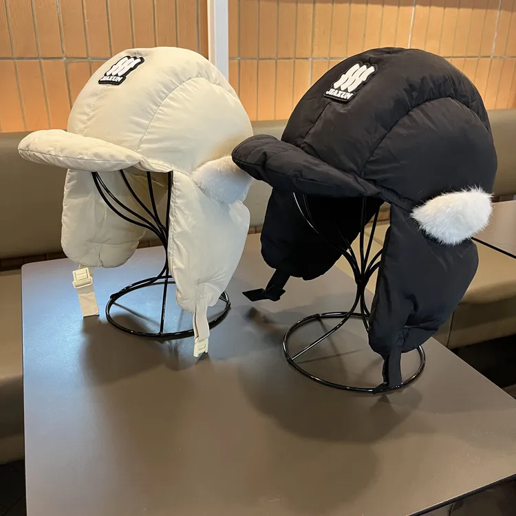 儿童帽子加厚简约秋冬保暖防寒雷锋帽套头帽男女童防风护耳包头帽