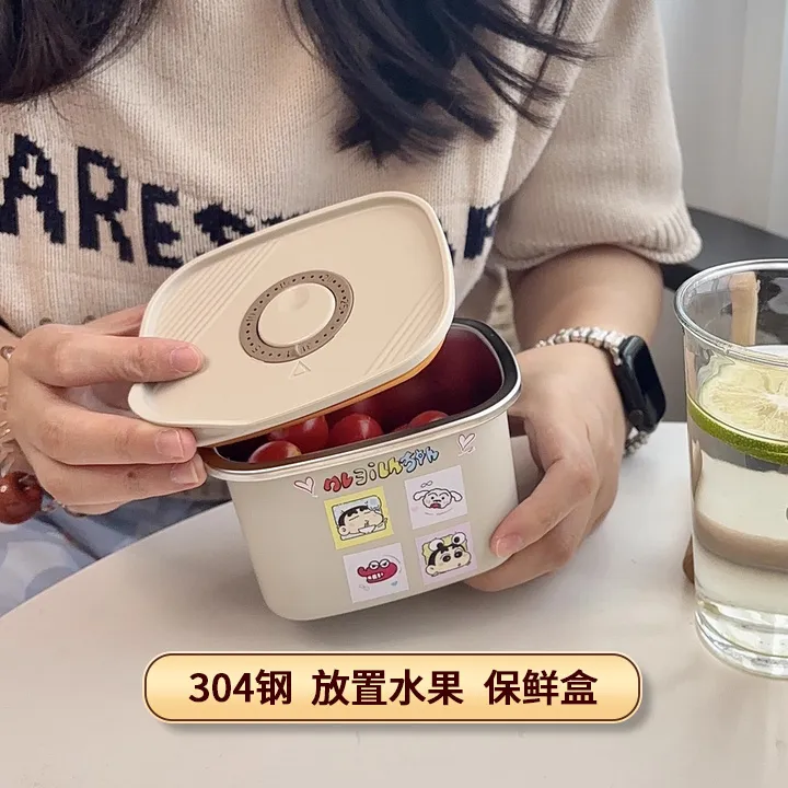 饭盒微波炉加热上班族专用304不锈钢轻便密封分格小餐盒2025新款