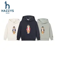 Hazzys/哈吉斯品牌童装【一诺爸爸】男女童套头卫衣休闲时尚款休闲