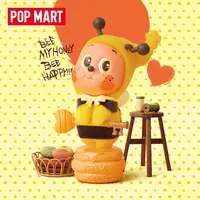 泡泡玛特星星人小蜜蜂爱语手办吊卡摆件