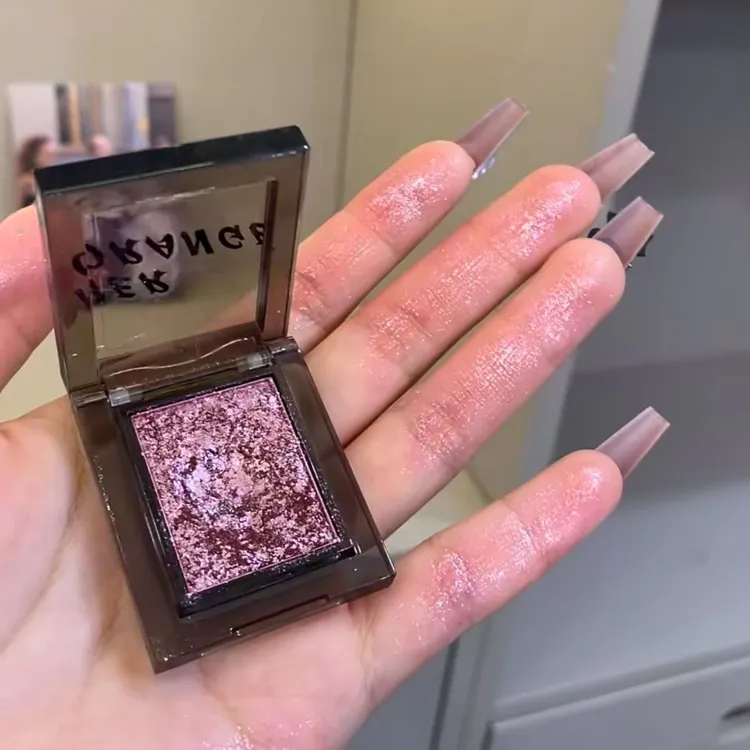 一抹成妆！单色眼影 珠光哑光细闪显色提亮不易晕染持妆珠光亮片
