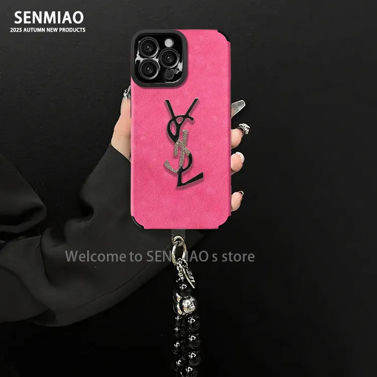 轻奢瞳眼金属装饰适用华为mate60苹果vivo小米oppo手链手机壳女