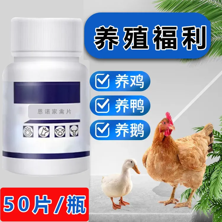 鸡鸭鹅禽类拉稀打蔫饲料添加剂