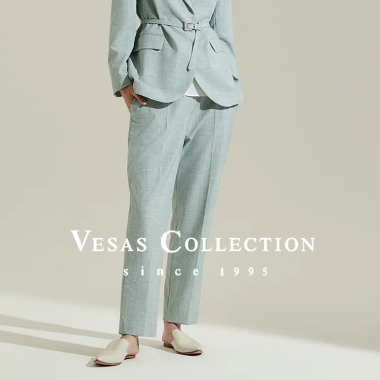 Vesas Collection T1463森系经典通勤裤装（同款J1105）