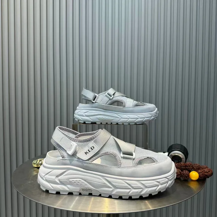 厚底舒适魔术贴透气休闲鞋潮鞋夏季新款增高男鞋5976