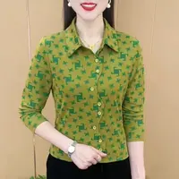 B611-1#时尚翻领不规则设计净色显瘦百搭上衣（L~5XL 90~160斤）