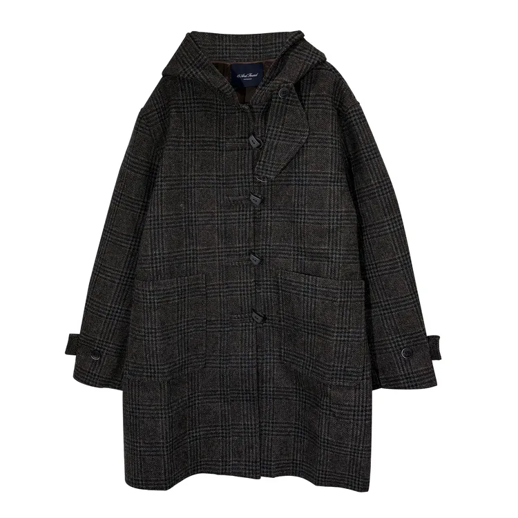 失物招领潮牌女装 2025秋冬新款保暖时尚百搭中长款风衣外套48658