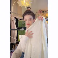 【闵笑一】流光蕾丝 打底时尚内搭高档女款秋冬装
