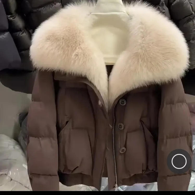 冬季新款加厚保暖宽松外套女装时尚显瘦百搭潮流女士外套秋冬短款