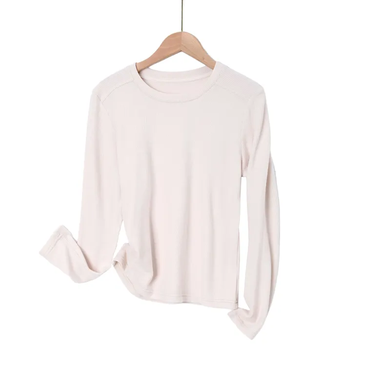 B 门店2&9/9！糯米打底衫」醋酸羊毛混纺蓄热保暖内搭上衣女 C24924