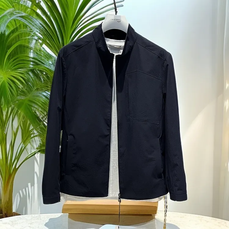 鳄鱼恤男士夹克新款