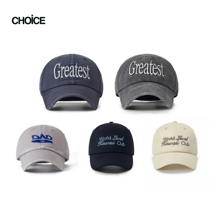 夏季狂欢「Greatest、DAD、Kawaii」复古百搭棒球帽