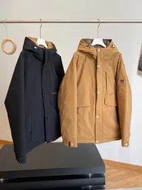  特！鹅绒！90绒子高篷松！商场余D 防风厚实羽绒服 C4 男装 H6598