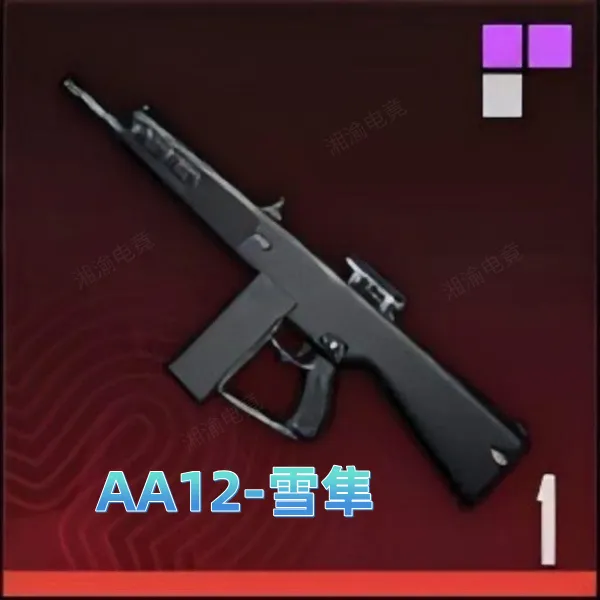 地铁游戏装备逃生AA12-雪隼
