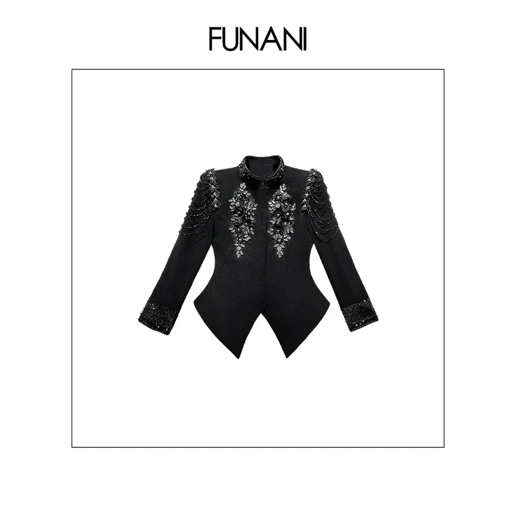 【FUNANI】 轻奢法式高级感重工原创设计感 外套 X2530599