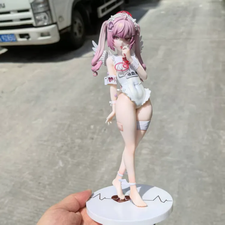 二次元美少女机箱摆件手办模型