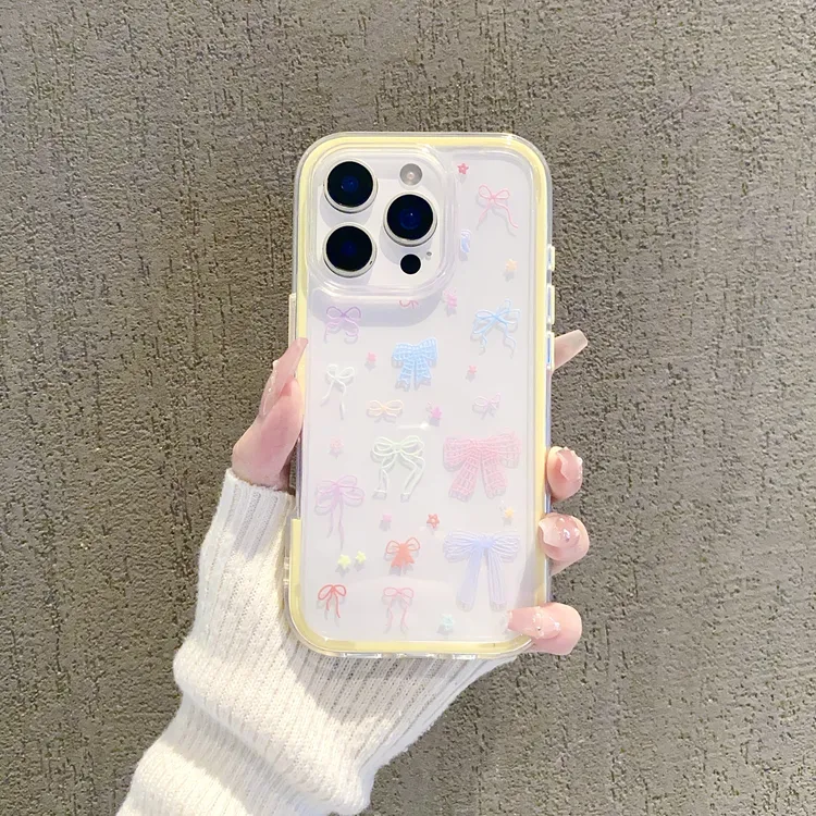 三合一炫彩适用苹果16/iPhone/华为/手机壳15/14防摔Pura70潮防摔