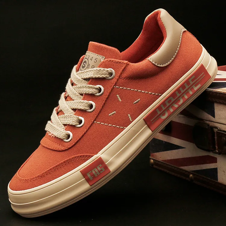 闪步25832 男鞋百搭透气鞋子秋季新款时尚布鞋男士韩版潮鞋休闲鞋