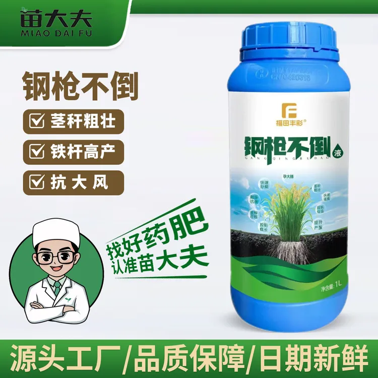 钢抢不倒 铁杆不倒伏