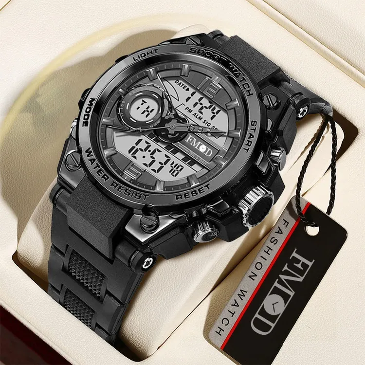 手表男ins炫酷学生运动多功能个性休闲韩版防水时尚百搭电子表