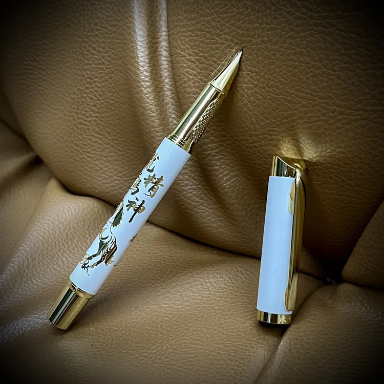 【新粉浮力】永生 9580龙马精神 练字钢笔