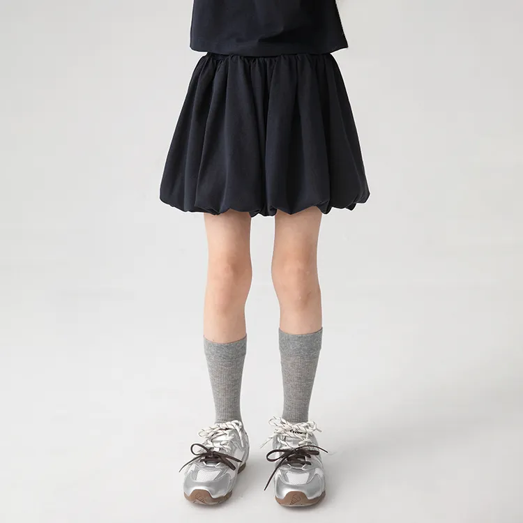 NNGZmiu系女童百搭半身裙夏季儿童花苞裙防走光短裙B25BB0230G