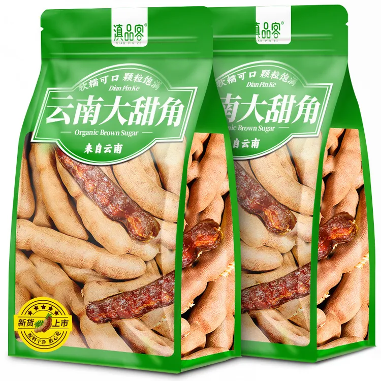 滇品客云南大果甜角正宗甜酸角果脯蜜饯罗望子新鲜果干休闲零食品