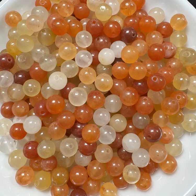 金丝玉圆珠卡4mm 50颗