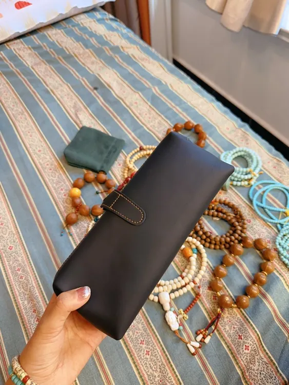 多功能男士手包手包手拿包黑色手抓包小众手机包文玩包