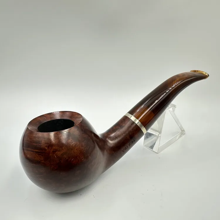德国华云Vauen3937弯式苹果款进口石楠木烟斗烟斗烟具