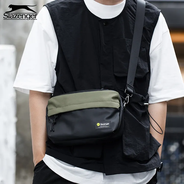 Slazenger/史莱辛格轻便小斜挎包男手机包单肩邮差小包男夏季小包