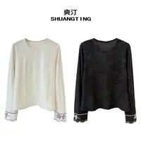 Jokara/丘可儿【漱玉泉】中式修身打底纯色上衣长袖衬衣时尚百搭秋