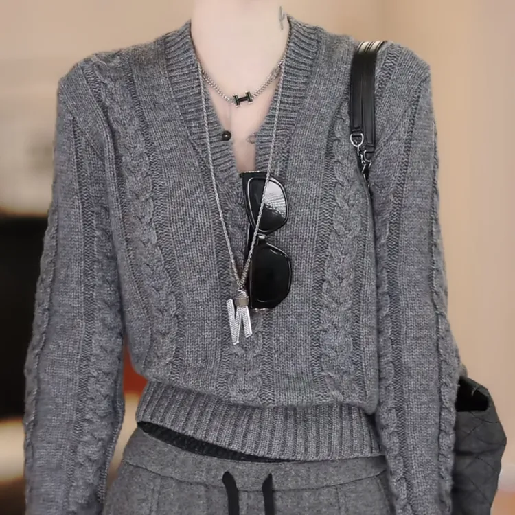 66366399麻花针织毛衣爆爆家优选专享链接G8-11