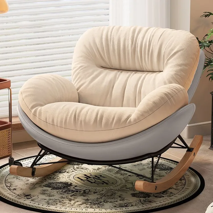 【佛山】蝴蝶摇摇椅升级底座大号皮猫抓超软午睡躺椅阳台休闲单懒