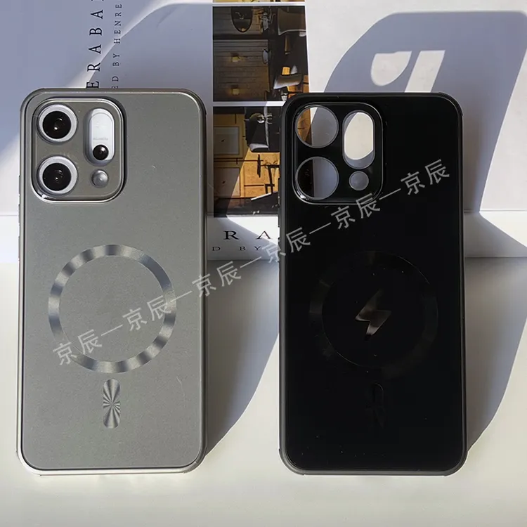 适用Reno14Pro防摔手机壳带镜头膜Reno14Pro全包磨砂磁吸保护套