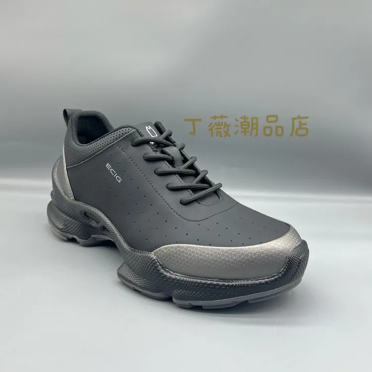 WolfEars广州狼耳25年秋冬新款经典健步系列时尚百搭男士休闲皮鞋