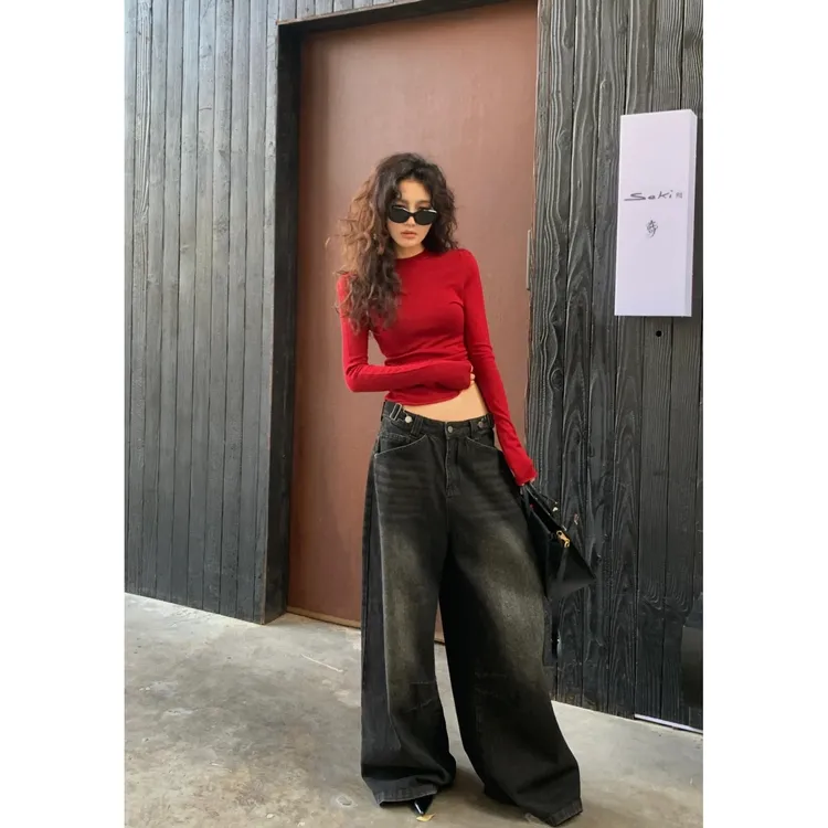 2025新款秋冬内搭可外穿修身针织打底衫女显瘦高级感气质长袖上衣