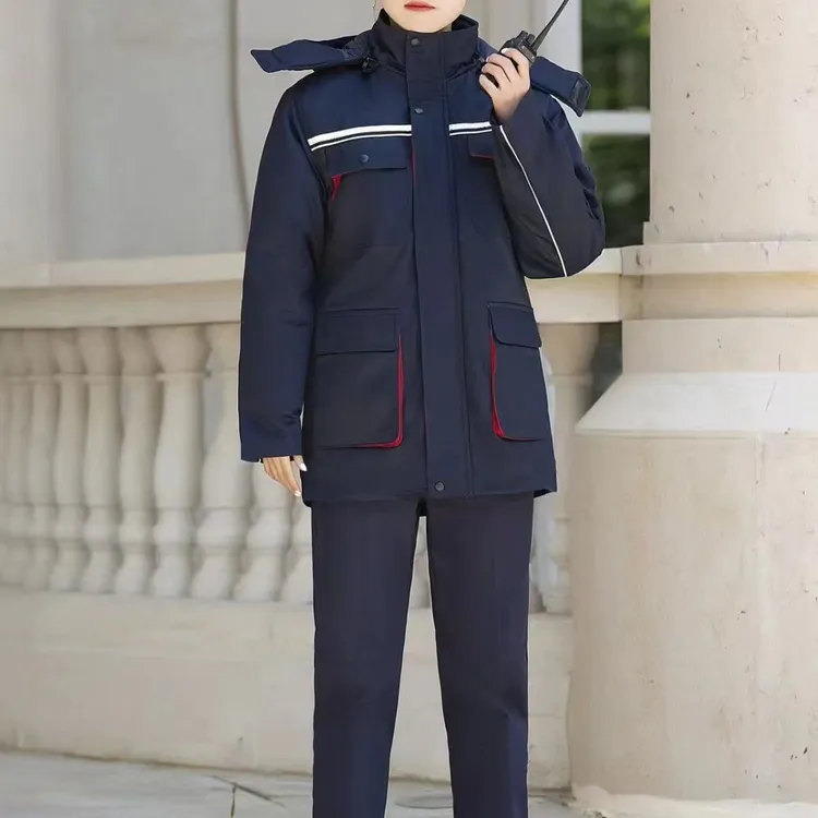 冬季新款防静电工作服棉衣男女加厚加油站化工厂棉服上衣防寒定制