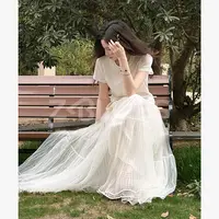 Z.blues【自己爱自己】飘渺间轻盈蓬松网纱裙半身裙YZZCJ5053