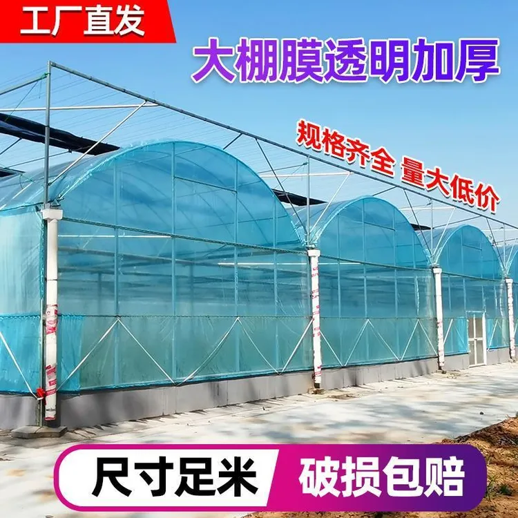 大棚膜po透明加厚薄膜蓝色无滴膜抗老化蔬菜专用农用种植保温薄膜