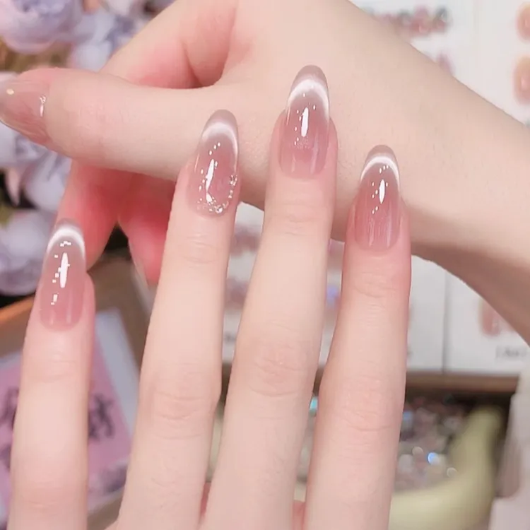 【法式猫眼】纯手工新款穿戴美甲款--10片装