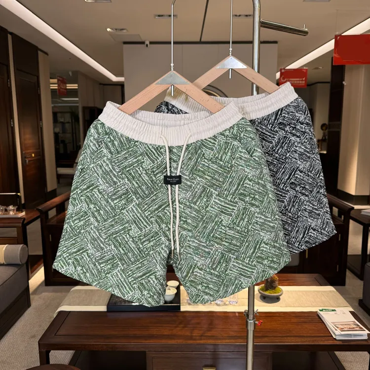 夏季男士短裤透气修身休闲裤运动男士时尚五分裤休闲裤潮流男裤子