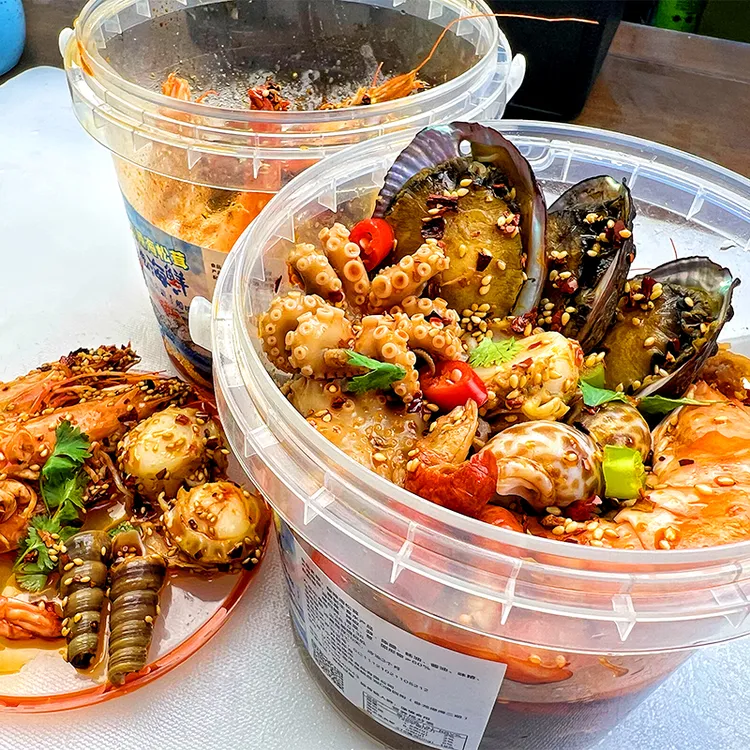 船味鲜 海鲜大咖全家桶每桶2斤顺丰冷运熟制品坏了包赔！产地直发！