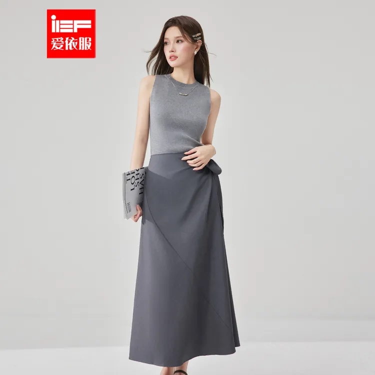 IEF/爱依服时尚套装2025夏季新款法式成熟优雅通勤气质上下套裙