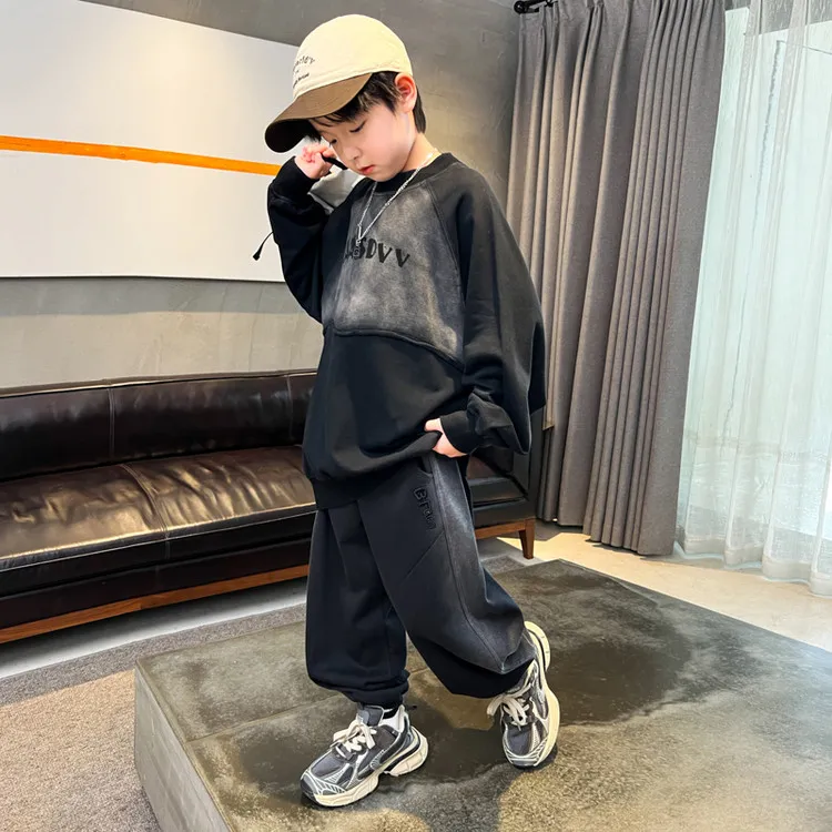2025新款衣服儿童秋款男童秋季时尚新时尚韩版休闲百搭洋气高级感