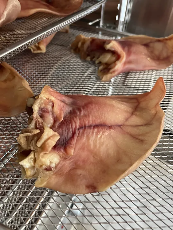 烘干猪耳朵宠物磨牙新鲜猪耳朵烘干无添加真猪耳朵宠物零食