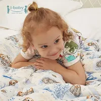 ibaby儿童恒温睡被婴幼儿被子秋冬季盖被宝宝薄款被褥空调被恒温
