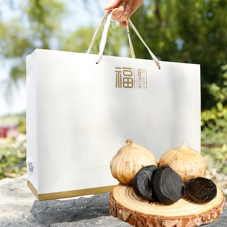 天合悠养黑蒜出口级发酵独头黑蒜黑大蒜黑蒜头地方特产送礼佳品