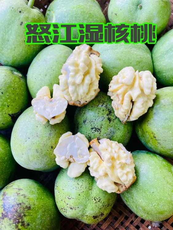 云南怒江高原 新鲜核桃《顺丰快递》